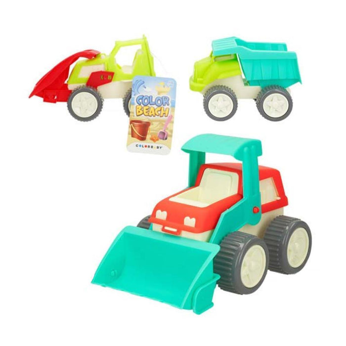 Veículo de Construção Color Beach 17cm
