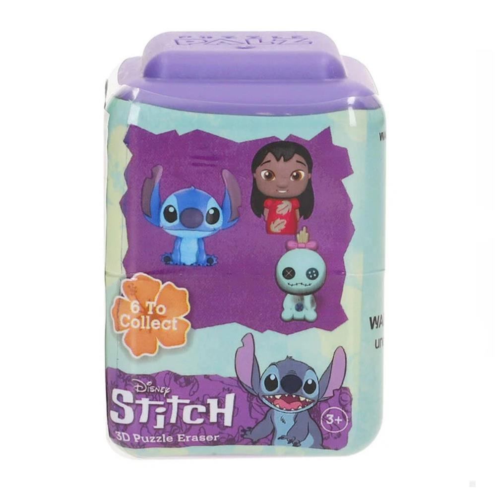 Figura 3D Colecionável em Borracha Stitch 5cm