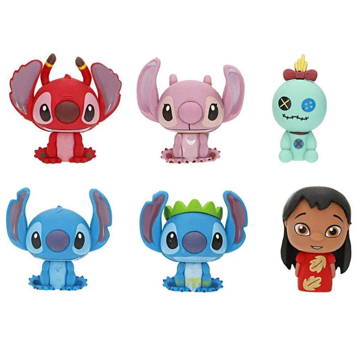Figura 3D Colecionável em Borracha Stitch 5cm