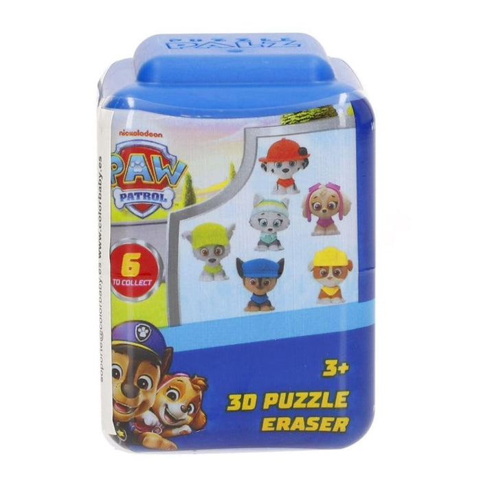 Figura 3D Colecionável em Borracha Patrulha Pata 5cm