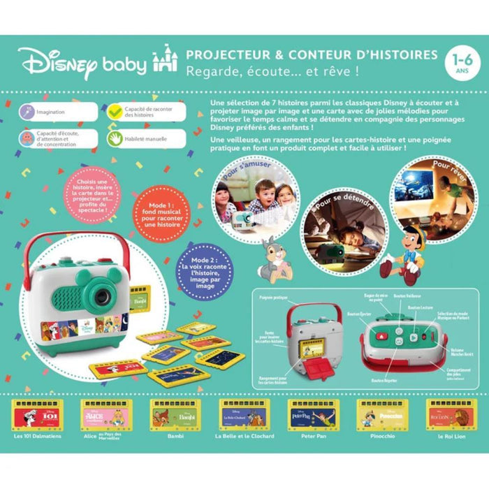 Proyector para contar historias Baby Disney