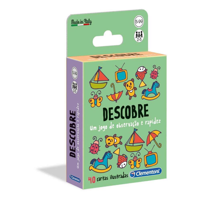 Jogo de Cartas Clementoni Descobre