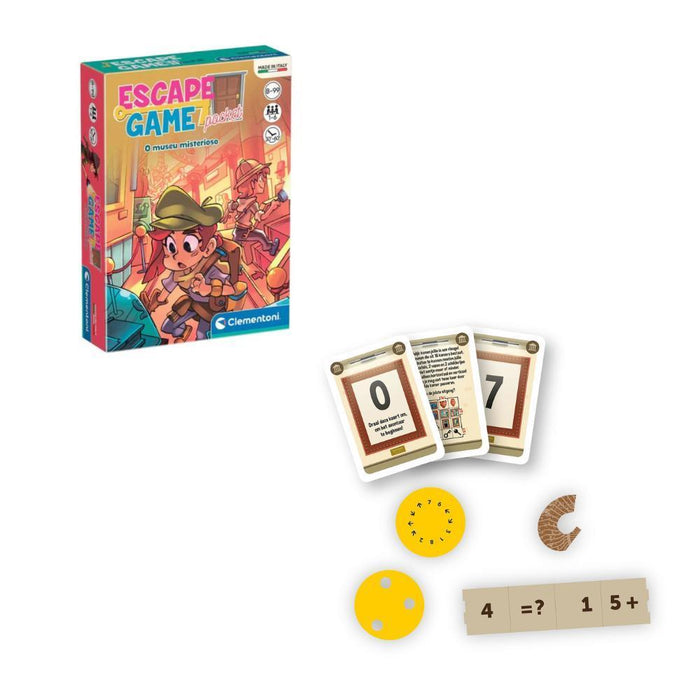 Jogo Clementoni Escape Game O Museu Misterioso