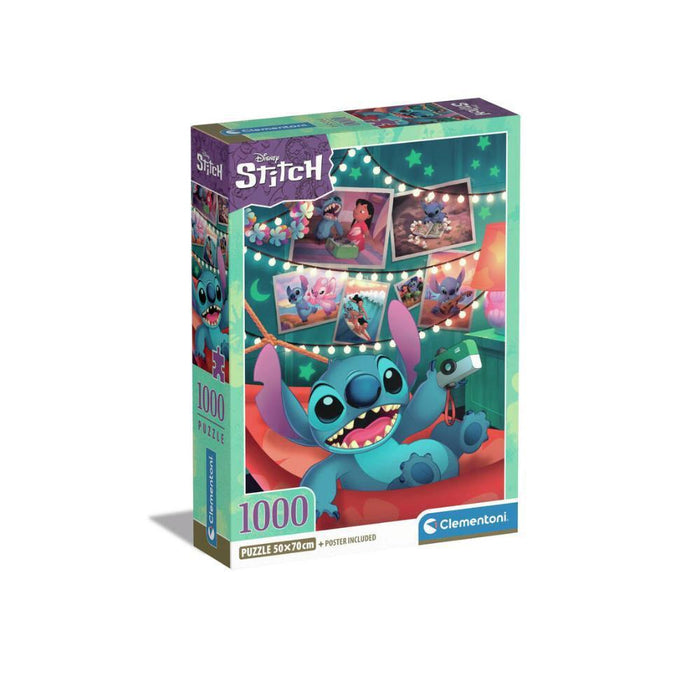 Puzzle Clementoni Disney Stitch 1000 Peças