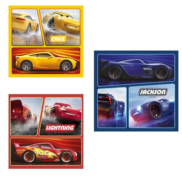 3 Puzzles Clementoni Disney Cars 48 Peças