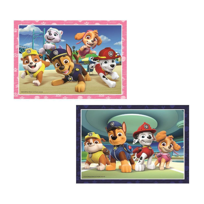 4 Puzzles Progresivos Patrulla Canina de 12 a 24 Piezas