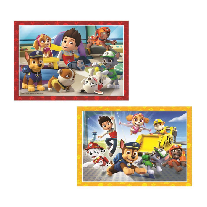 4 Puzzles Progresivos Patrulla Canina de 12 a 24 Piezas