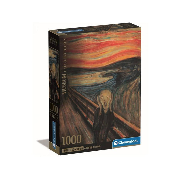 Puzzle Clementoni Museum Munch The Scream 1000 Peças