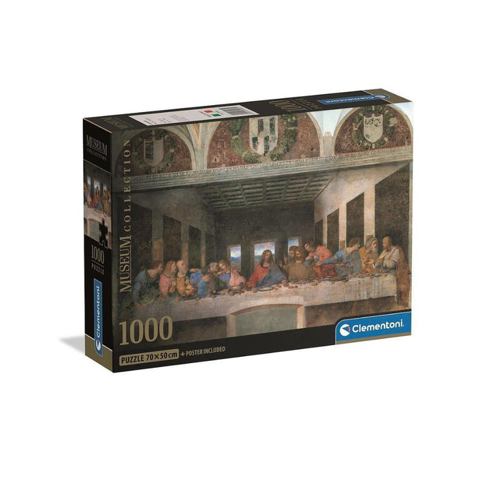 Puzzle Clementoni Museum Leonardo Last Supper 1000 Peças