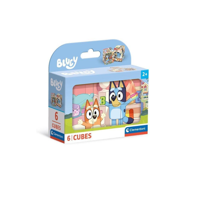 Clementoni Bluey 6-Cube Puzzle