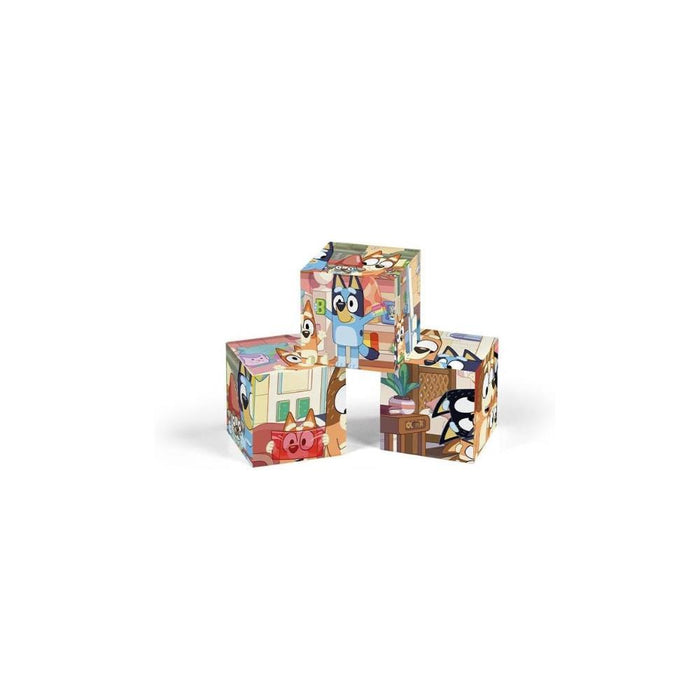 Clementoni Bluey 6-Cube Puzzle