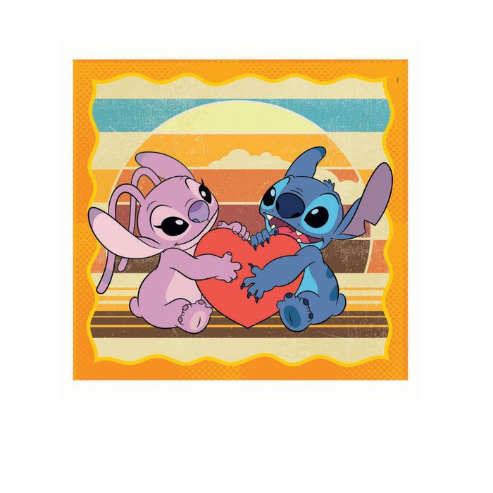 3 Puzzles Clementoni Disney Stitch 48 Peças