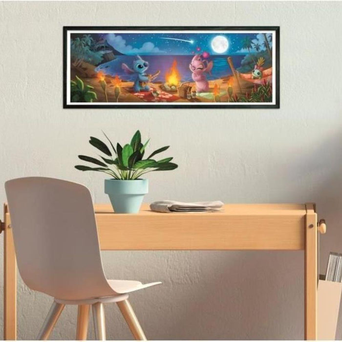 Puzzle Clementoni Panorama Disney Stitch 1000 Peças