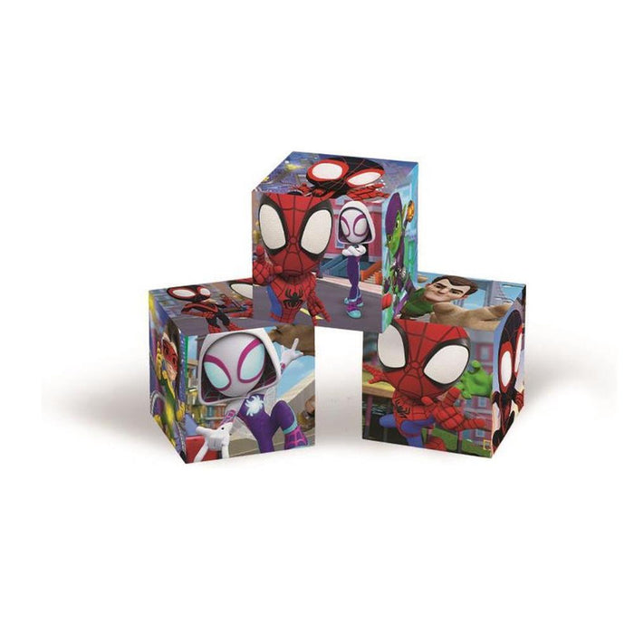 Puzzle Clementoni Spidey and Friends 6 Cubos