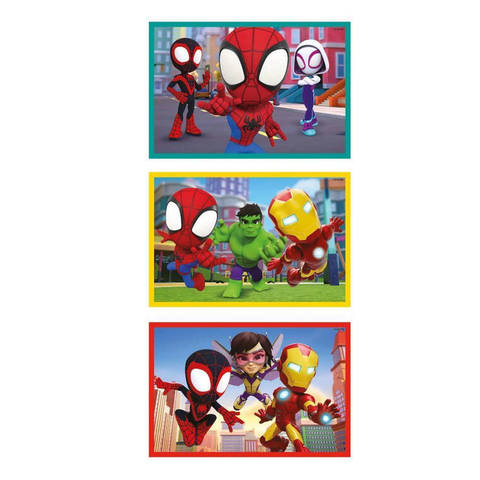 Puzzle Clementoni Spidey and Friends 6 Cubos