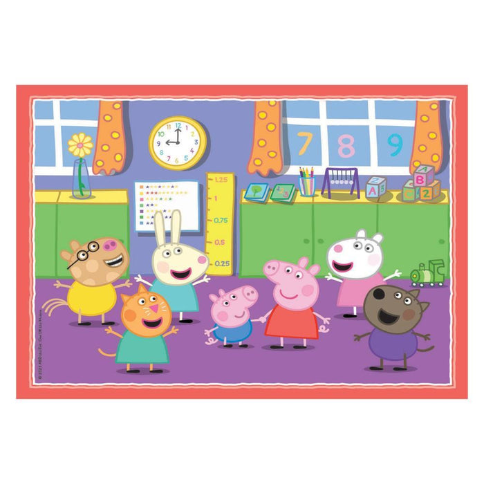 4 Puzzles Progressivos Clementoni Peppa Pig