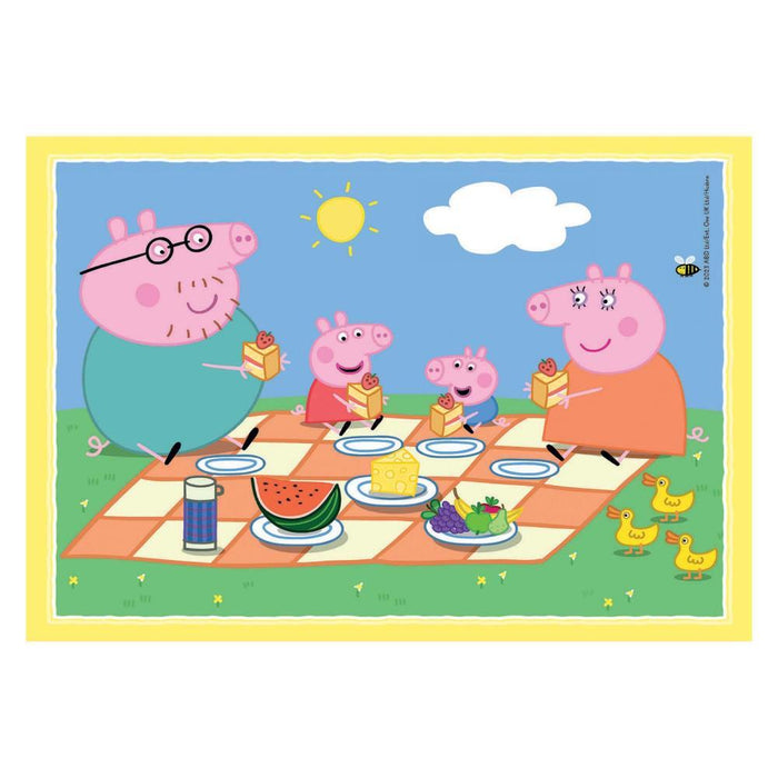 4 Puzzles Progressivos Clementoni Peppa Pig