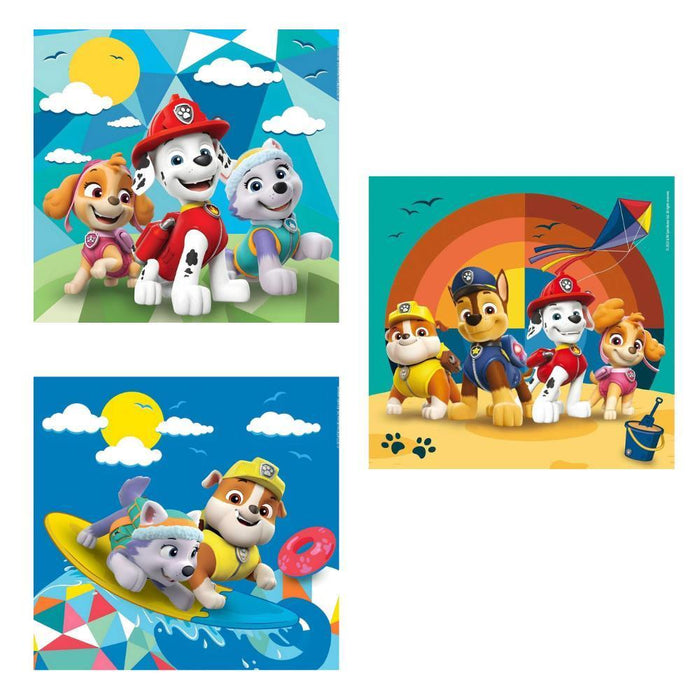 3 Puzzles Clementoni Patrulha Pata 48 Peças