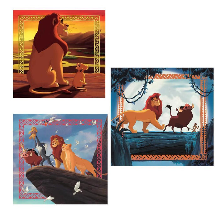 3 Puzzles Clementoni The Lion King 48 Peças