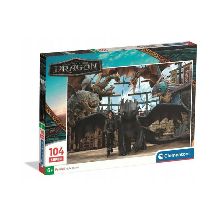 Puzzle Clementoni How To Train Your Dragon 104 Peças