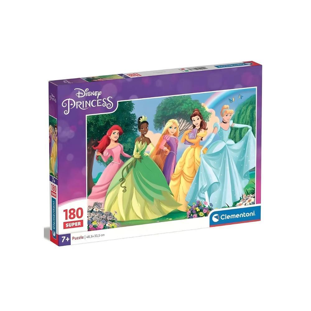 Rompecabezas Clementoni Super Disney Princess, 180 piezas