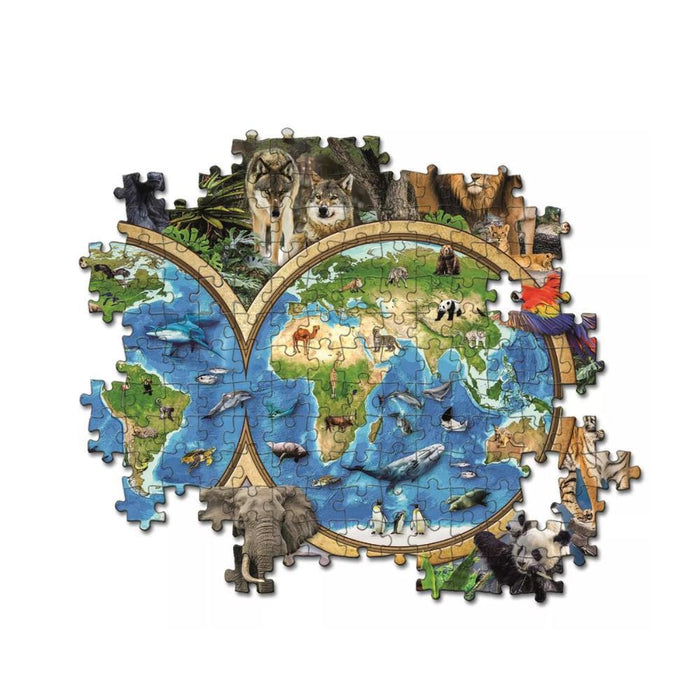 Puzzle Clementoni Super Maravilhoso Mundo Animal 300 Peças