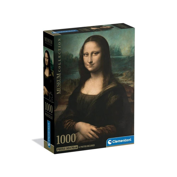 Puzzle Clementoni Museum Da Vinci Mona Lisa 1000 Peças