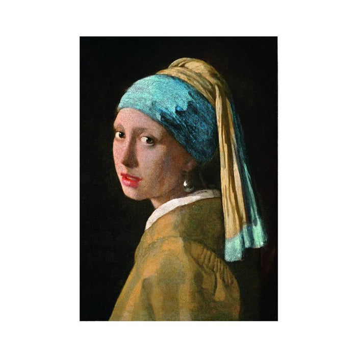 Puzzle Clementoni Museum Vermeer Girl With Pearl Earing 1000 Peças