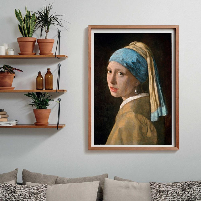 Puzzle Clementoni Museum Vermeer Girl With Pearl Earing 1000 Peças