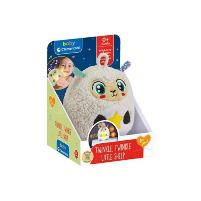Baby Peluche Clementoni Ovelha Fofinha com Luz