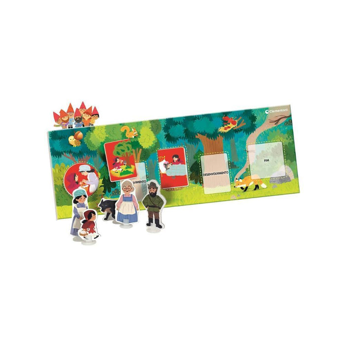 Jogo Montessori Clementoni Mil e Uma Histórias