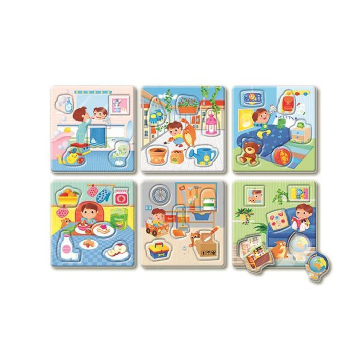 Jogo Montessori Clementoni Cada Coisa No Seu Lugar