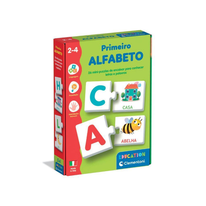 Jogo Educativo Clementoni O Primeiro Alfabeto