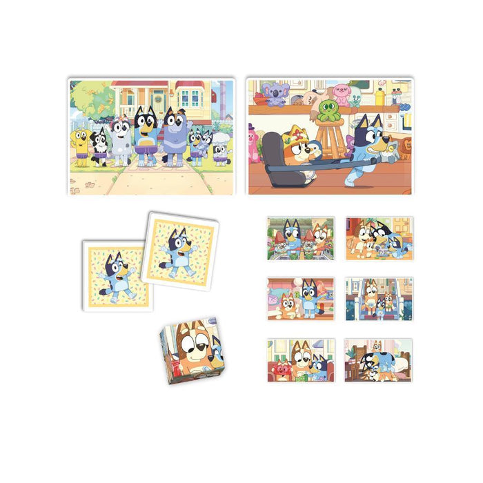 Puzzles e Jogos Clementoni Edukit 4em1 Bluey