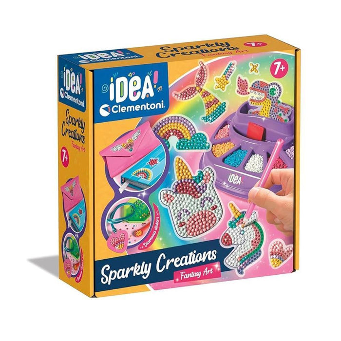Criações Fantasia com Diamantes Clementoni Idea