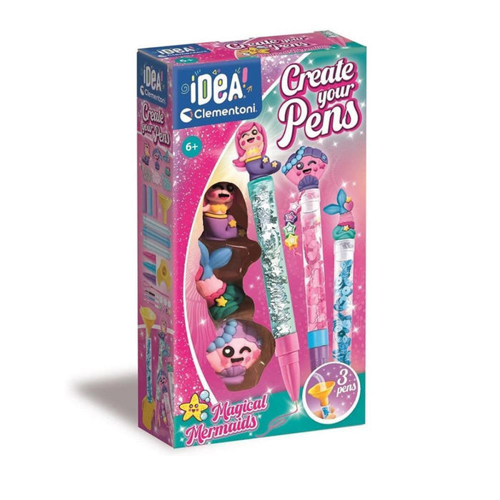 Cria as Tuas Canetas Clementoni Mermaids