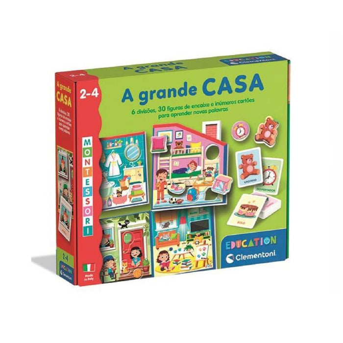 Jogo A Grande Casa Clementoni Montessori
