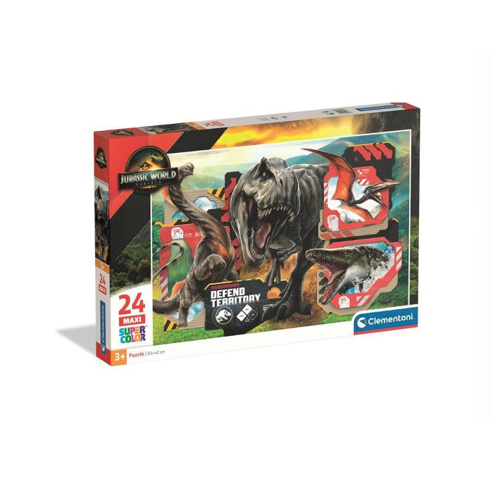 Puzzle Clementoni Maxi Jurassic World 24 Peças