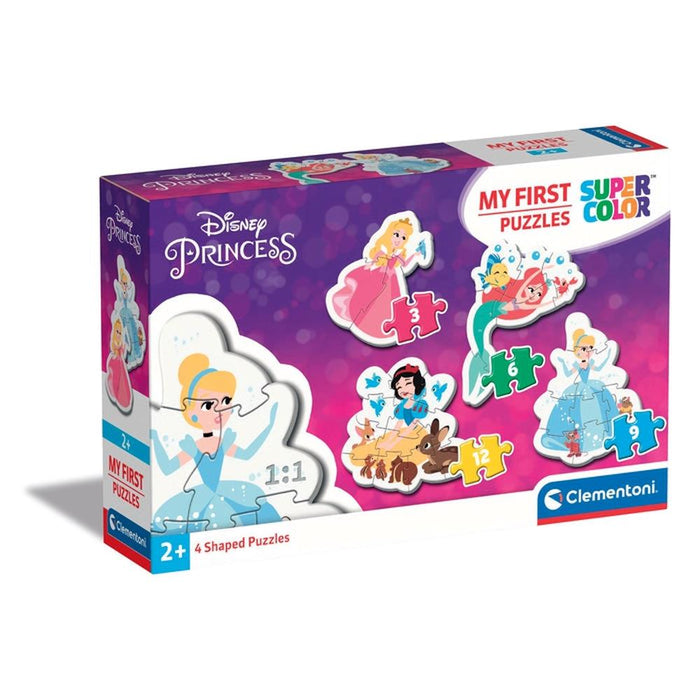 Puzzles Clementoni My First Puzzles Disney Princess 3 a 12 Peças