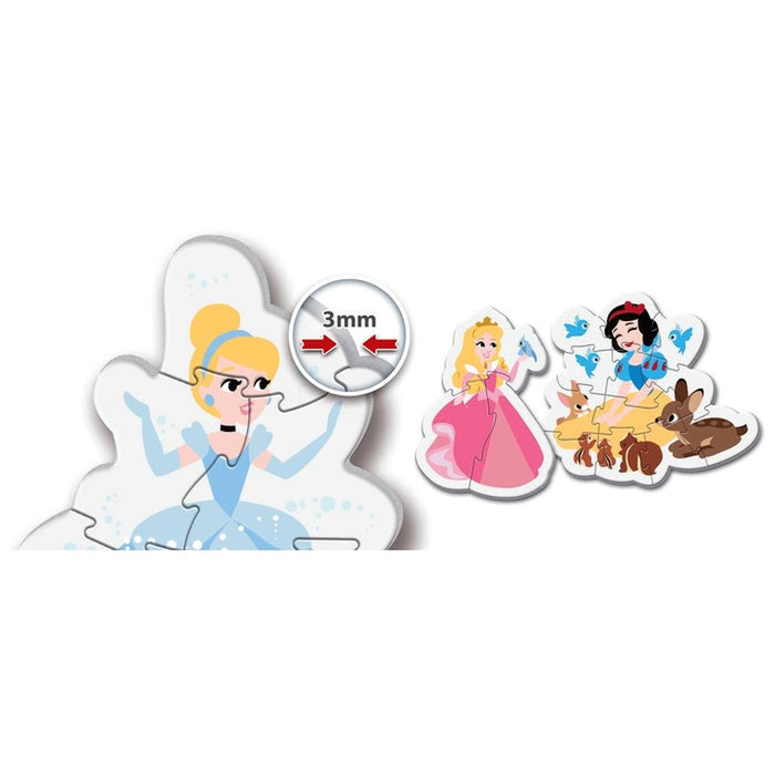 Puzzles Clementoni My First Puzzles Disney Princess 3 a 12 Peças