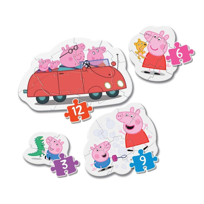 Puzzles Clementoni My First Puzzles Peppa Pig 3 a 12 Peças