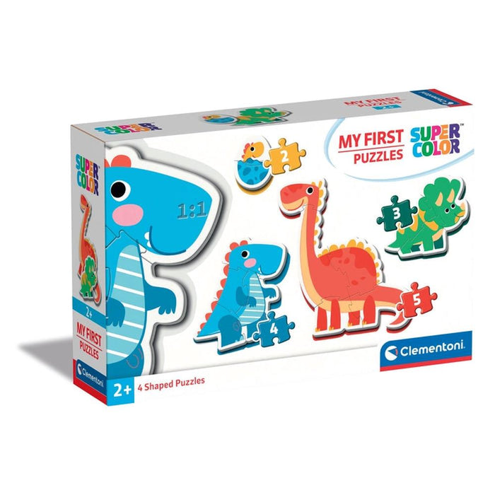 Puzzle Clementoni My First Puzzles Dinossauros 2 a 5 Peças