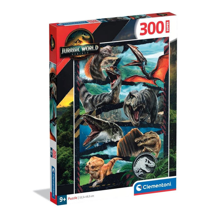 Puzzle Clementoni Jurassic World Rebirth 300 Peças