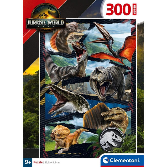 Puzzle Clementoni Jurassic World Rebirth 300 Peças