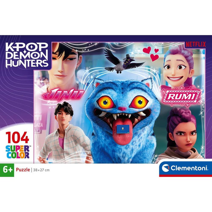 Puzzle Clementoni KPop Demon Hunters 104 Peças