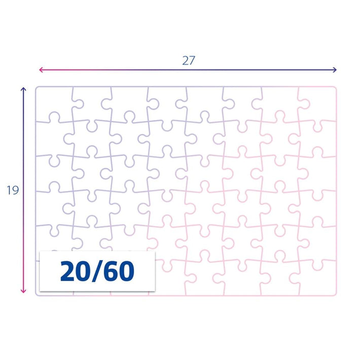 2 Puzzles Clementoni Sonic 60 Peças