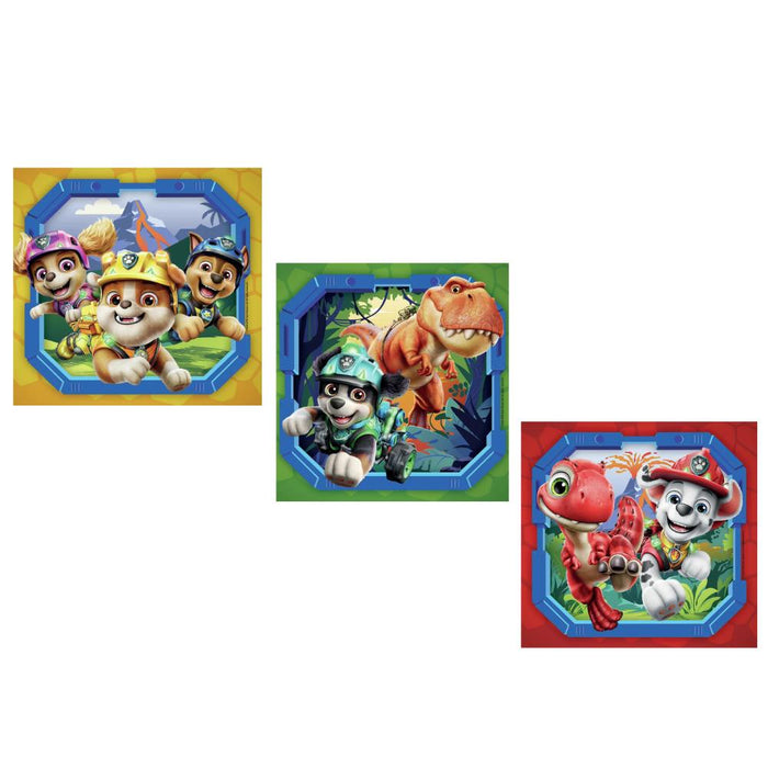 3 Puzzles Clementoni Patrulha Pata Dino Movie 48 Peças