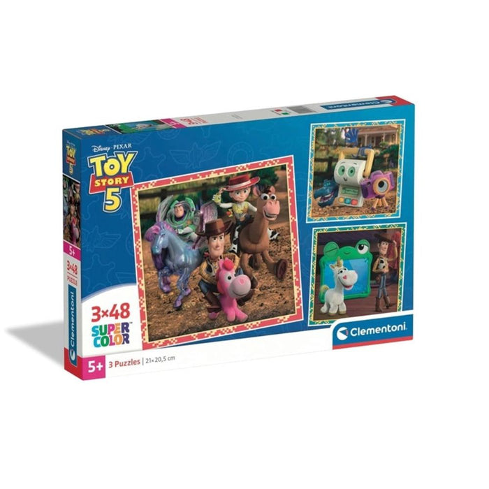 3 Puzzles Clementoni Toy Story 5 48 Peças