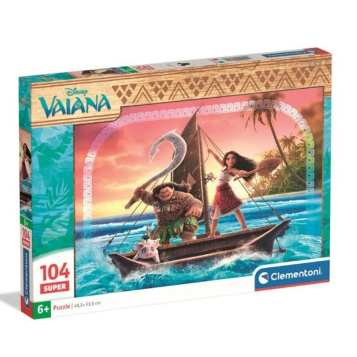 Puzzle Clementoni Super Disney Vaiana 2 104 Peças