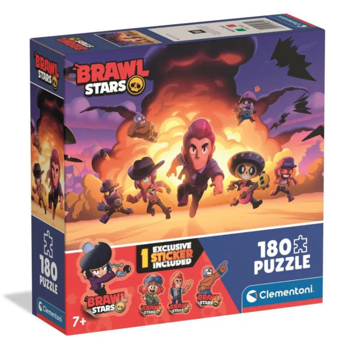 Puzzle Clementoni Brawl Stars 3 180 Peças